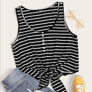 PLUS Striped TankTop